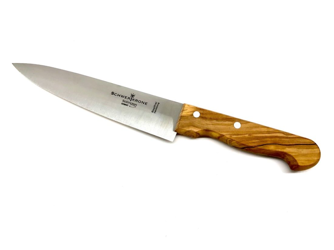 Kockkniv med Olivträhandtag Solingen